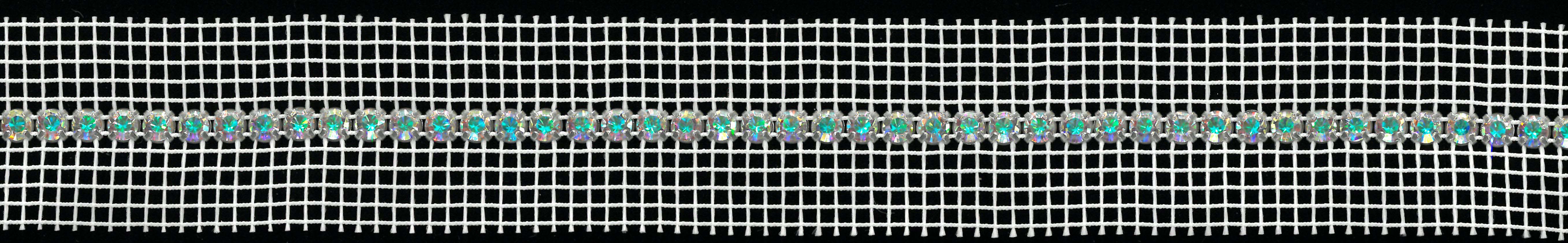 SS19 DOUBLE STRAMINE - WHITE/CRYSTAL AB